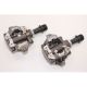 Shimano, Pedale, MTB, PD-M540, bronze, CrMo-Achse, doppelseitige SPD-Bindun