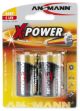 Batterien X-Power Alkaline 15 V ANSMANN - Typ C Baby LR14 15 V
