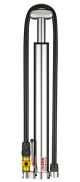 Lezyne Minipumpe CNC Micro Floor DriveHV silber-glänzend90PSI 300cm