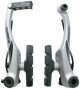 V-Brake-Bremse SHIMANO ACERA ACERA 2009 V-Brake VR 25 mm silber; BR-M422FX4