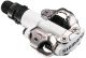 Pedal SHIMANO SPD PD-M520 Pedale weiß mit Cleats SM-SH51