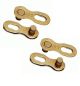 KMC Kettenzubehör CL-566-R Verschlussglied für 9-fach Gold für Shimano u
