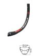 Vorderrad Disc 28" | Drahtreifenfelge | QR DT Swiss 466D Felge schwarz Shim