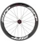 H-Rad Zipp 404 Firecrest Clincher/Draht 700C Carbon schwarz/Dekor weiß/Campa