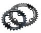 RACE FACE CHAINRING TURBINE 11-SPEED 4-BOLT 64/104MM BLACK 
