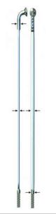 SPEICHEN SAPIM CX RAY NIRO 2 X 258 MM SCHWARZ 20 Stk.