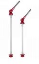 X Tasy Schnellspanner Set SUPERLIGHT TITAN rot/schwarz Satz F&R